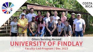 Oilers Serving Abroad  Dec 2023  University of Findlay [upl. by Innus]