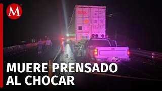 Accidente en autopista deja una persona sin vida en Colima [upl. by Menides]