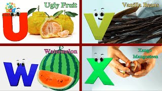 Fruits song for Kids  Alphabets for kids  Phonics Song  Abcd  Fuits phonics song for kids [upl. by Flodnar]