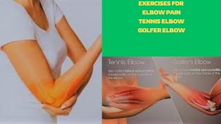 کہنی کے درد کی ورزش2 EXERCISES FOR ELBOW PAIN TENNIS ELBOWGOLFER ELBOW SakoonPhysiotherapy [upl. by Juley]