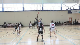 oba dleague  excel hoops vs brampton city prep north [upl. by Anelem333]