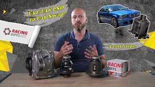 How to swap LSD from BMW E30E36 into E46 330i 188K  Stepbystep tutorial  Powered by RacingDiffs [upl. by Elades389]