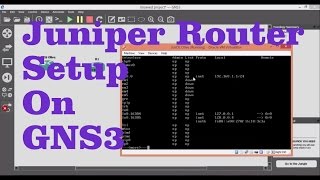 How to Configure Juniper Router  Learn Prepare and practice on GNS3 [upl. by Salem]