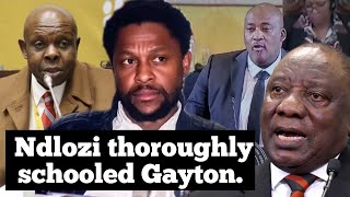 GNU  Dr Mbuyiseni Ndlozi mops the floor with Gayton McKenzie  Jugde Hlophe [upl. by Ferguson]