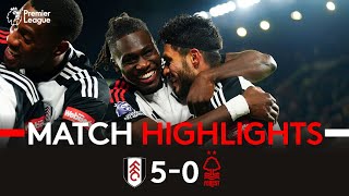 HIGHLIGHTS  Fulham 50 Nottingham Forest  5️⃣ Under The Cottage Lights ✋ [upl. by Burger236]