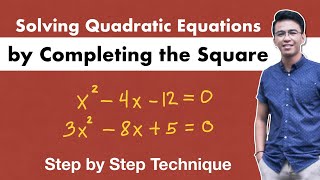 Solving Quadratic Equations by Completing the Square  Grade 9 Mathematics [upl. by Zurheide671]