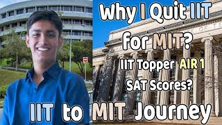 Phenomenal IIT to MIT Journey  IIT Topper AIR 1  Chitraang Murdia [upl. by Gardol]