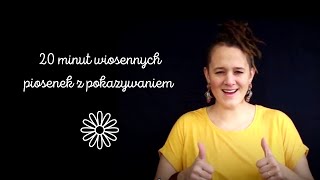 Zabawy wiosenne  20 minut muzyki dla dzieci  Jazzowanki [upl. by Assena]