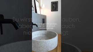 Betonwaschbecken Waschbecken Badezimmer Mineralguss Waschbecken Stein Waschtisch im Badezimmer DIY [upl. by Francesca412]