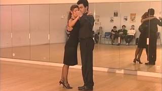 Le Tango Argentin  Le Tango Milonguero  Cours de danse [upl. by Arbmik]