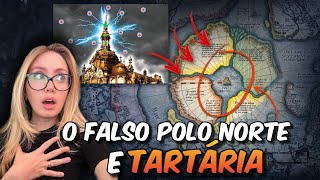 OS MAPAS DO POLO NORTE eram assim SEM NEVE A MAIOR MANIPULAÇÃO DA HISTÓRIA TARTÁRIA E A MATRIX [upl. by Rosalyn]