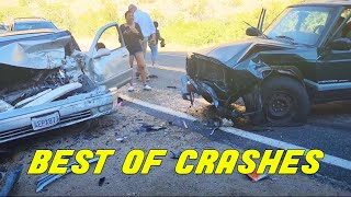 INSANE CAR CRASHES COMPILATION  BEST OF USA amp Canada Accidents  part 14 [upl. by Wohlen]