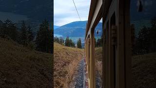 Schynige Platte Cogwheel Train from Interlaken Switzerland travel travelvlog mountains [upl. by Etnovad973]