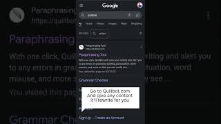 The best article rewriter Rephraser is here use this amazing tool website 🌐 Quillbotcom [upl. by Odnomra]