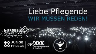 DANKE  an alle beruflich Pflegenden in Deutschland Junge Pflege Kongress 2017 [upl. by Siwel]