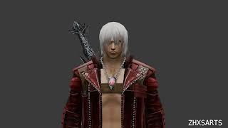 Dante gun spin animating hands are hard [upl. by Baryram730]