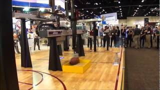 Wittmann Battenfeld Robots Play Basketball at NPE 2012 [upl. by Blynn]