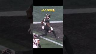 Malachi Corley channels is inner DeSean Jackson🤣￼ footballhighlights nyjets nfl funny [upl. by Nirrok]