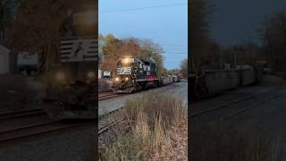 NS 5657 GP382 leads CR MA01 w a SAAHC hornshow through PiscatawayNJ [upl. by Jock260]