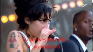 Amy Winehouse Back To Black sub español Live at isle of wight 2007 [upl. by Lirrad]