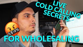 How to do Cold Calling Real Estate Wholesaling  Secrets to Success  Wholesale Real Estate Vlog 123 [upl. by Annaiuq]