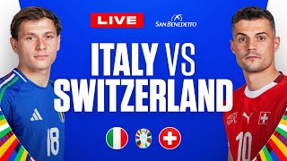 Italy 02 Switzerland  Euro 2024 highlights [upl. by Sorilda411]