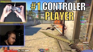 Ohnepixel React To 1 CONTROLLER PLAYER In CSGO [upl. by Casi]