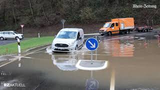 Moselaner bereiten sich aufs Hochwasser vor So ist die Lage rund um Cochem [upl. by Oinafipe291]