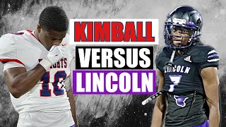 Texas High School Football  Kimball vs Lincoln  TXHSFB [upl. by Inatirb]