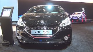 Peugeot New 208 GTi 16 THP 200 hp 2015 Exterior and Interior [upl. by Ceciley]