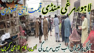 Ando Wali Murghi Shalimar Bagh Sunday Bazar Price Update Lahore Pakistan [upl. by Kabab]