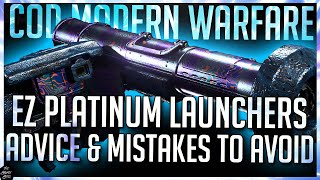 PLATINUM LAUNCHERS IN 2 DAYS MODERN WARFARE FAST DAMASCUS GUIDE GOLD JOKR  RPG  STRELA  PILA [upl. by Anera]