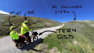 Tern GSD Ridden to the Highest Mountain in Australia  with a Passenger [upl. by Delilah655]