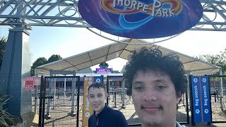 Thorpe park vlog 2023 [upl. by Bowers]