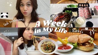 A week in my life in Yangon Myanmar 🇲🇲တို့ဟူး​နွေးသွားစားကြမယ် Hot pot  Lash extensions shanfoods [upl. by Desai898]