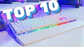 💡TOP 10 BEST WHITE GAMING KEYBOARDS FOR EVERY BUDGET [upl. by Melas]