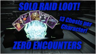 How to get every SOLO Raid Chest possible without Raiding  Destiny 2 [upl. by Ezekiel]