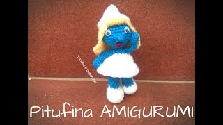 PITUFINA AMIGURUMITUTORIAL [upl. by Birkle]