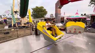 Extreme Orbiter at the 2024 TUSCARAWAS County Fair On Ride POV [upl. by Olemrac494]