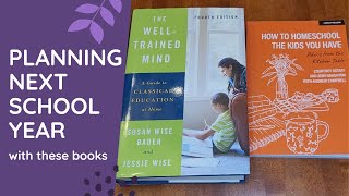 How I Plan My School Year Part 1  Helpful Books for New Homeschoolers  Secular Homeschool [upl. by Kulsrud143]