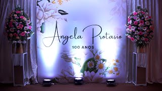 ANGELA PROTASIO 100 ANOS [upl. by Eednahs37]