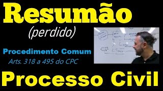 Resumão  Processo Civil Procedimento Comum É isso [upl. by Ainegul]