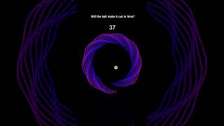 Will the ball get out in time satisfying simulation bouncingball [upl. by Wolpert]