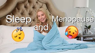 Sleep Problems amp Menopause  Hot Flashes Night Sweats and Insomnia  Healthy Aging Over 50 [upl. by Dragone]