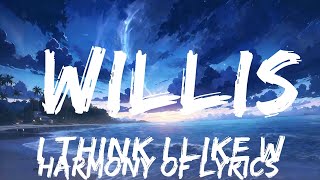 I Think I Like When It Rains  WILLIS Lyrics  25mins  Feeling your music [upl. by Tebzil]