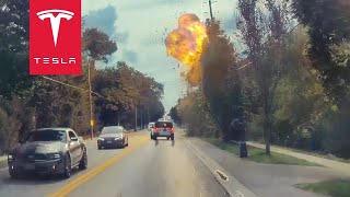 TESLA CAUGHT ELECTRIC EXPLOSION [upl. by Arretnahs]