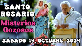 🔵SANTO ROSARIO EN LATÍN MISTERIOS GOZOSOS Octubre 19 2024 [upl. by Heller]