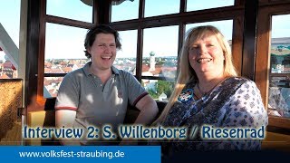 Riesenrad Interview 2 Sebastian Willenborg Gäubodenvolksfest [upl. by Knorring]