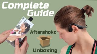 Aftershokz Titanium mini  Unboxing  Pairing with Garmin Fenix 6  First try and impressions [upl. by Sheeb]