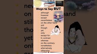 Better Words for quotButquot [upl. by Anialed]